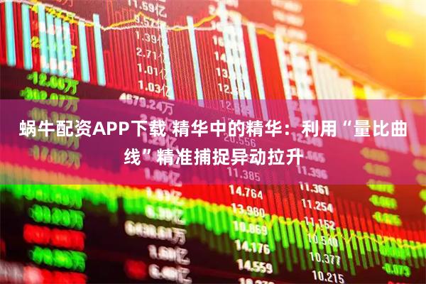 蜗牛配资APP下载 精华中的精华：利用“量比曲线”精准捕捉异动拉升